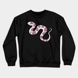 Lavender Desert Kingsnake Crewneck Sweatshirt